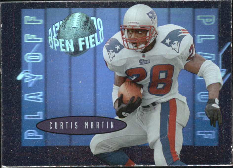 1996 Playoff Contenders Open Field Foil #5 Curtis Martin P