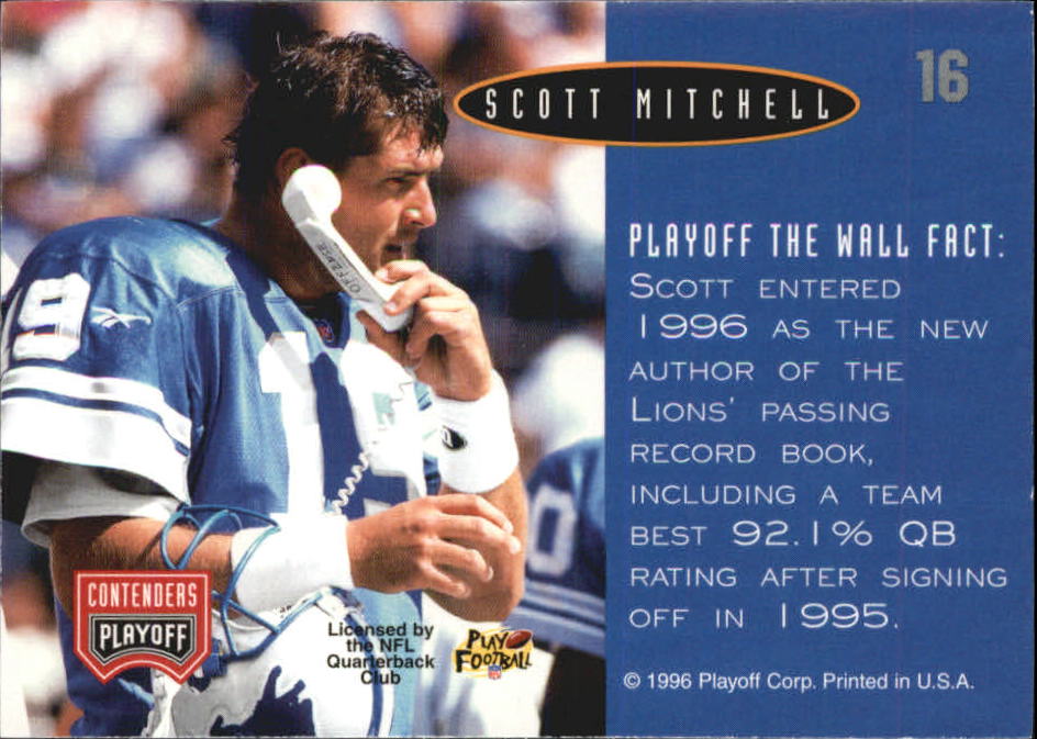 B1190- 1996 Playoff Contenders Offen Feld Folie Fb -du Pick- 15 + Free US Schiff - Bild 32 von 194