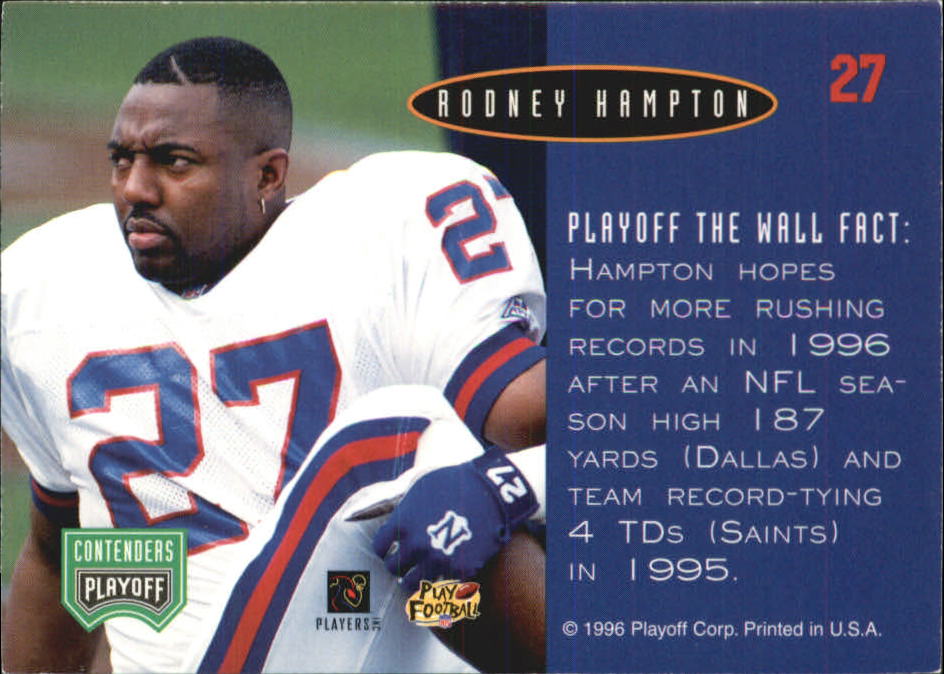 B1190- 1996 Playoff Contenders Offen Feld Folie Fb -du Pick- 15 + Free US Schiff - Bild 54 von 194