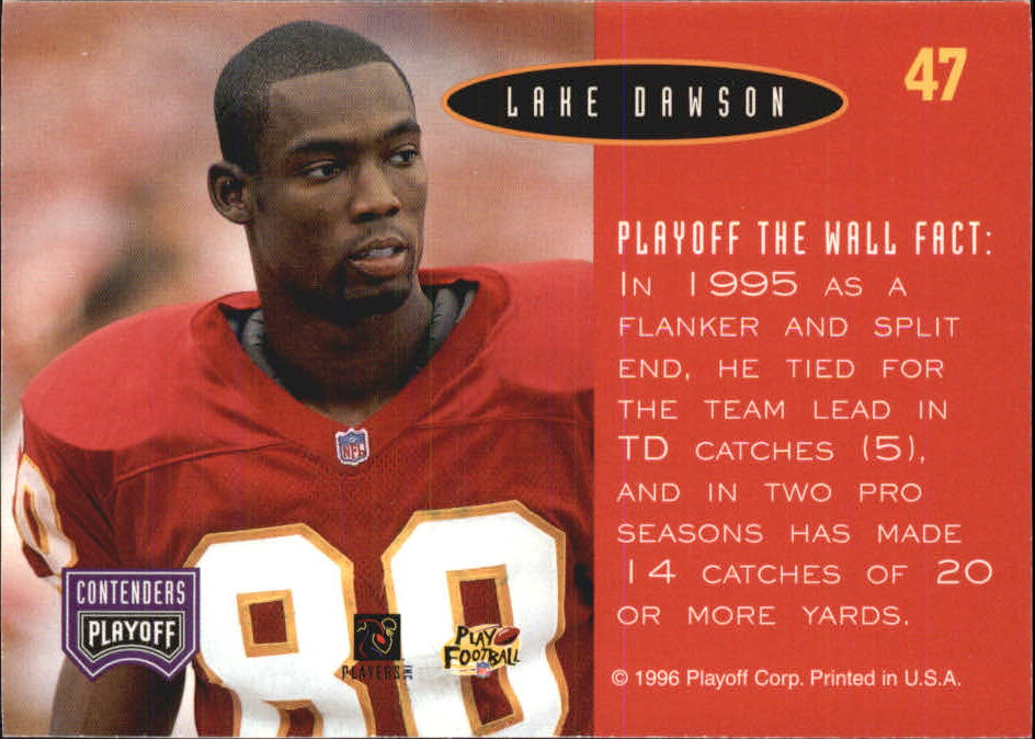 Sports Card Back