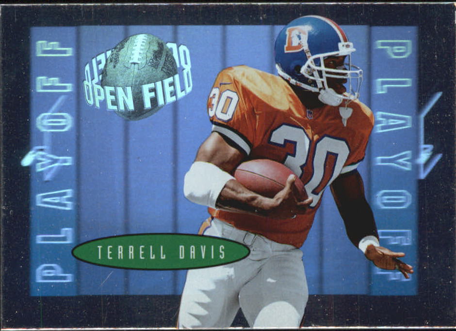 1996 Playoff Contenders Open Field Foil #48 Terrell Davis G
