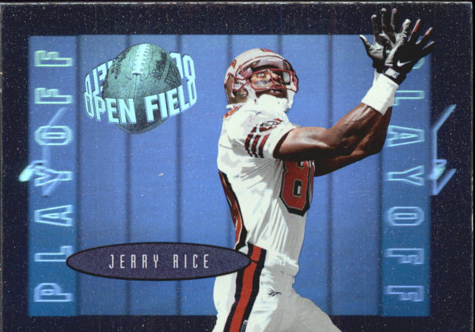 1996 Playoff Contenders Open Field Foil #57 Jerry Rice P
