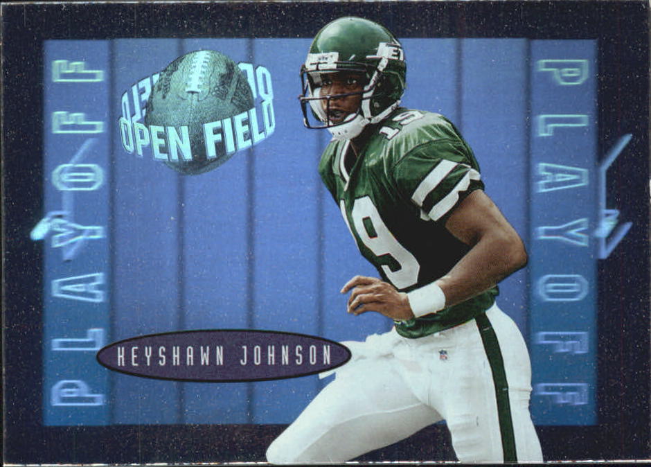 1996 Playoff Contenders Open Field Foil #59 Keyshawn Johnson P