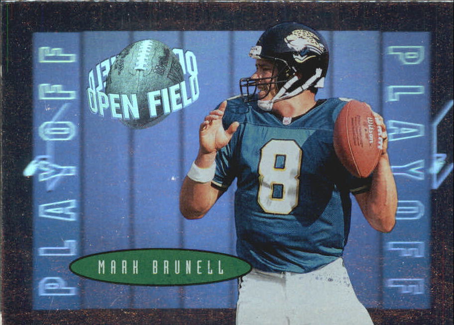 1996 Playoff Contenders Open Field Foil #90 Mark Brunell G