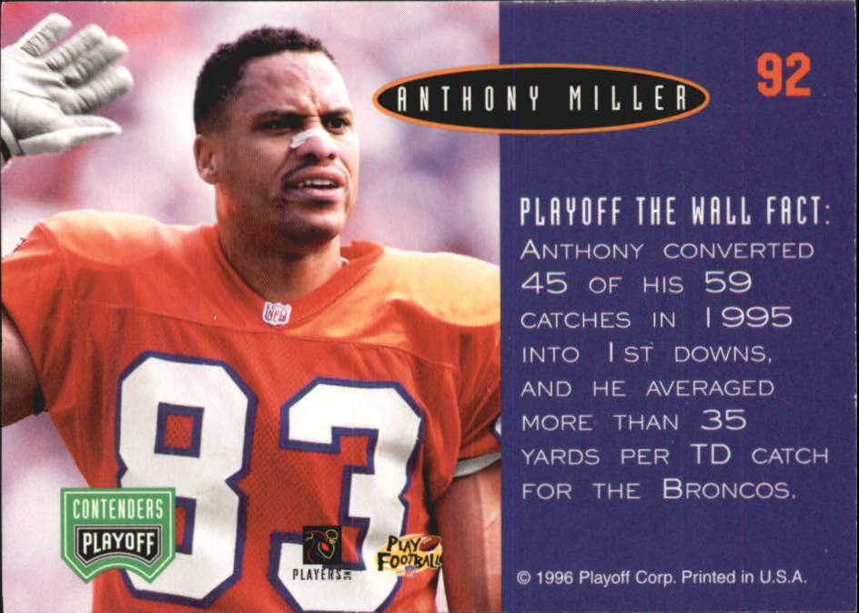 B1190- 1996 Playoff Contenders Offen Feld Folie Fb -du Pick- 15 + Free US Schiff - Bild 180 von 194