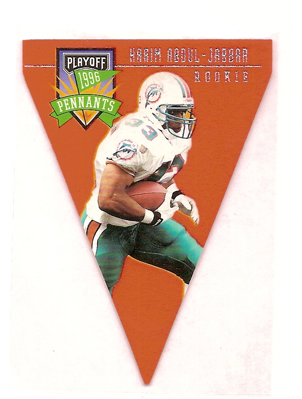 : 1996 Playoff Prime #49 Karim Abdul-Jabbar RC NFL