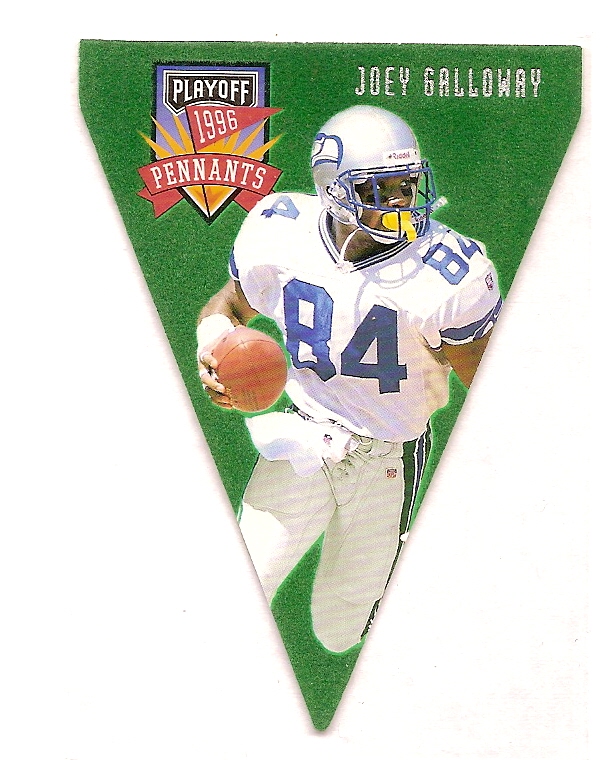 1996 Playoff Contenders Pennants #66 Joey Galloway R