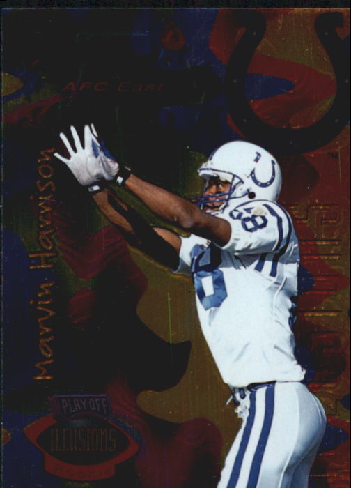 1996 Playoff Illusions #66 Marvin Harrison RC