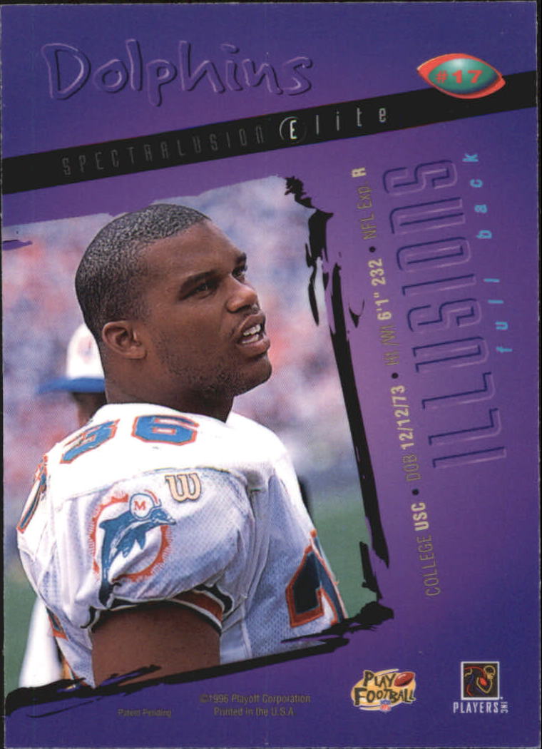 Sports Card Back
