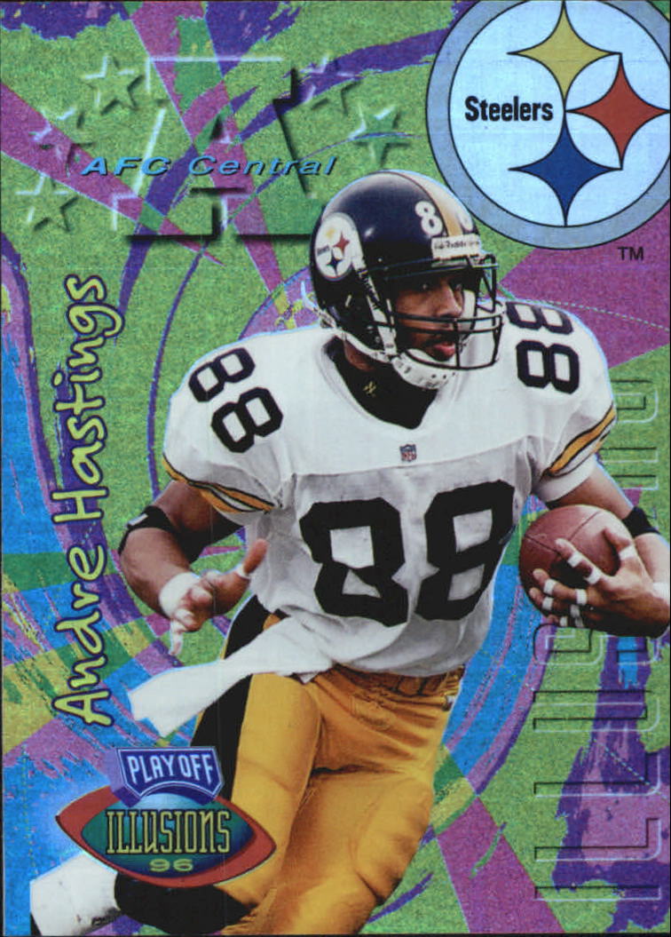 1996 Playoff Illusions Spectralusion Elite #26 Andre Hastings