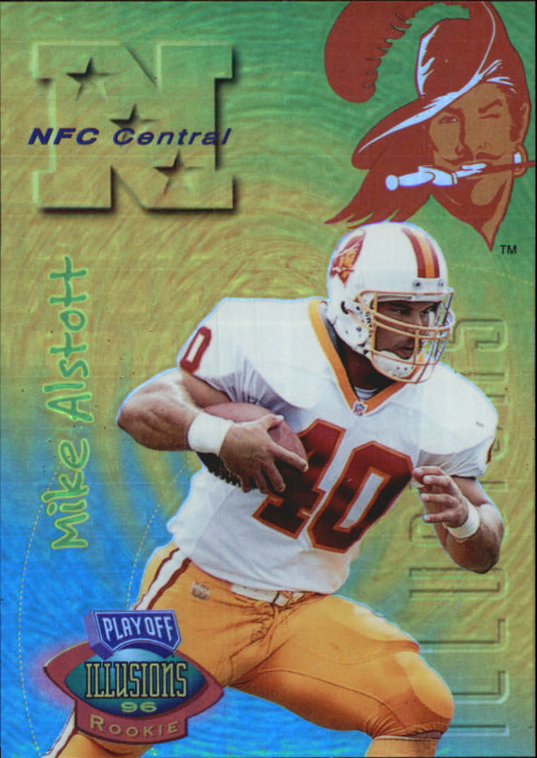 1996 Playoff Illusions Spectralusion Elite #32 Mike Alstott