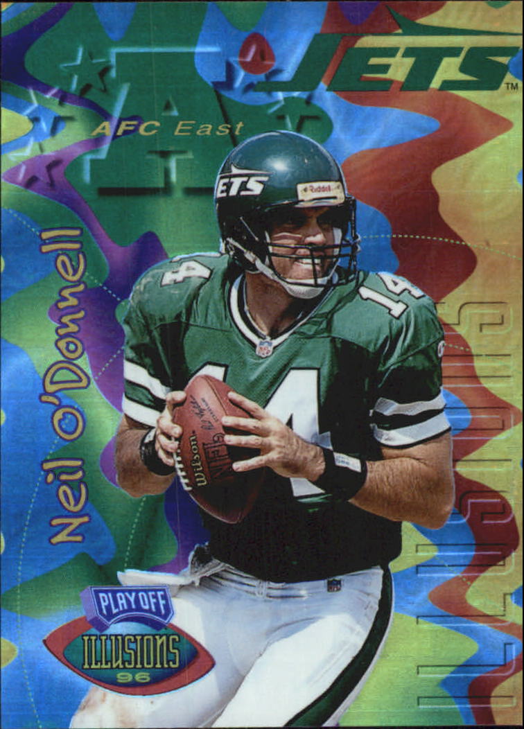1996 Playoff Illusions Spectralusion Elite #47 Neil O'Donnell