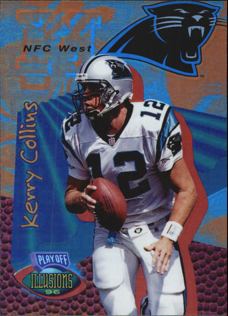 1996 Playoff Illusions Spectralusion Elite #97 Kerry Collins