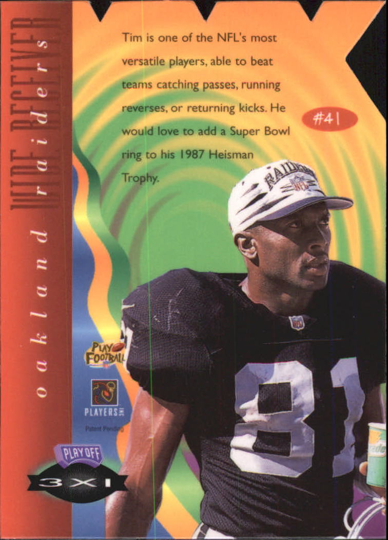 Sports Card Back