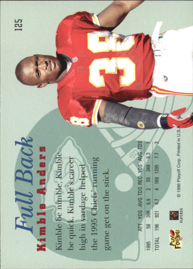 Sports Card Back