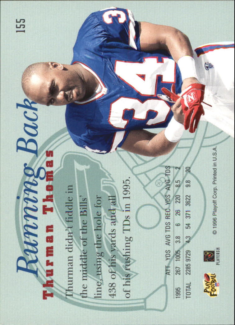 Sports Card Back
