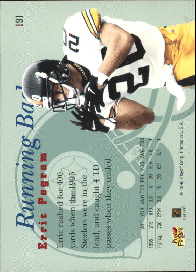 Sports Card Back