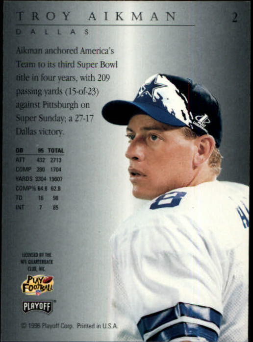 B3031- 1996 Playoff Trophy Contenders FB #s 1-120 You Pick- 15+ FREE US SHIP - Picture 5 of 241