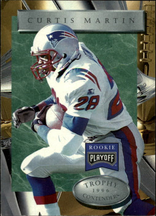 1996 Playoff Trophy Contenders #9 Curtis Martin