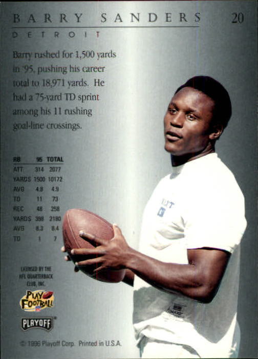 1997 Pro Line III DC - #68 Barry Sanders