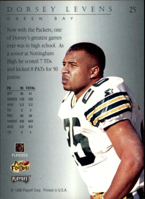 Buy Dorsey Levens Cards Online  Dorsey Levens Football Price