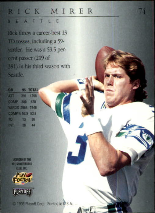 B3031- 1996 Playoff Trophy Contenders FB #s 1-120 You Pick- 15+ FREE US SHIP - Picture 143 of 241