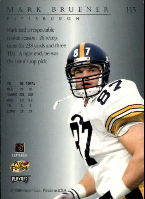 B3031- 1996 Playoff Trophy Contenders FB #s 1-120 You Pick- 15+ FREE US SHIP - Picture 219 of 241