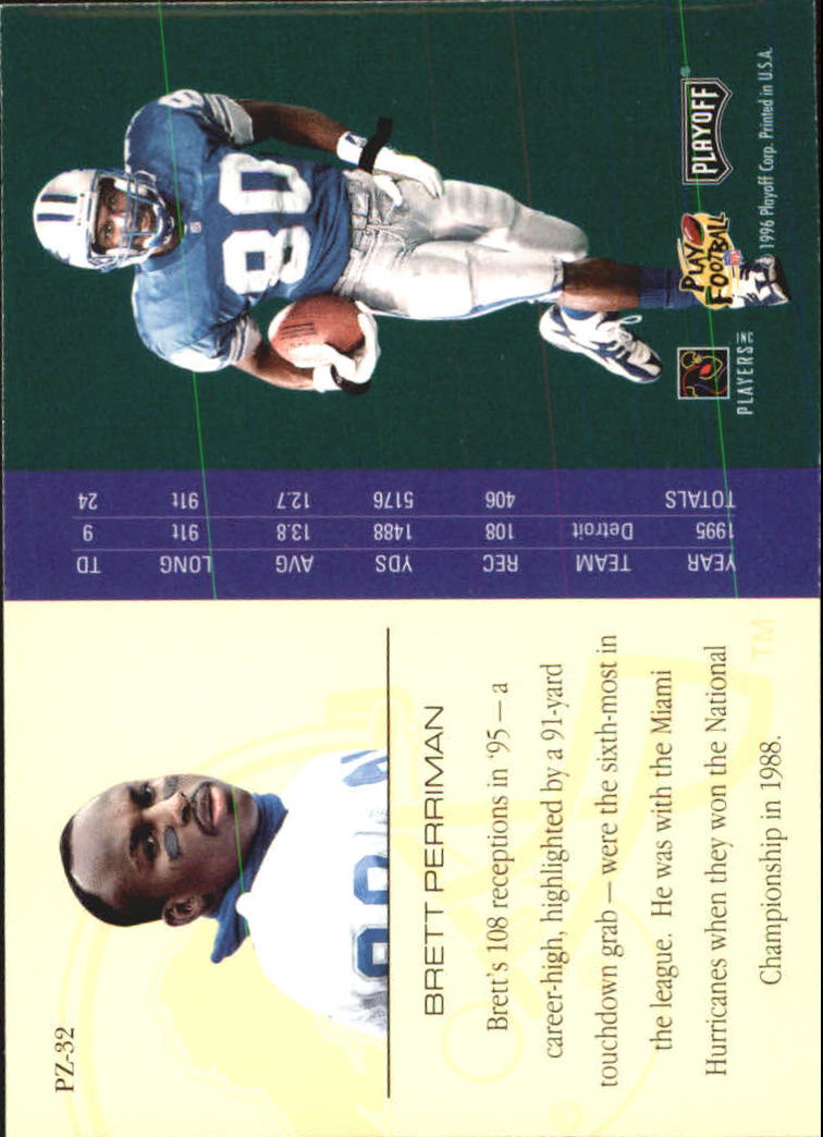 Sports Card Back