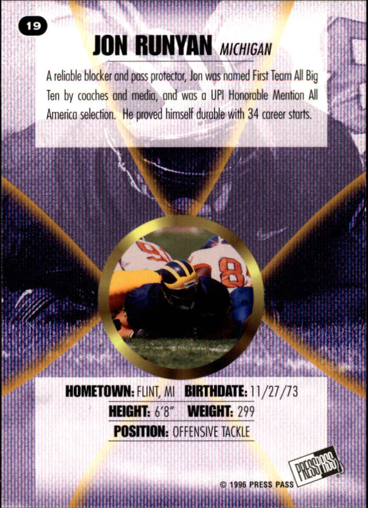 Sports Card Back