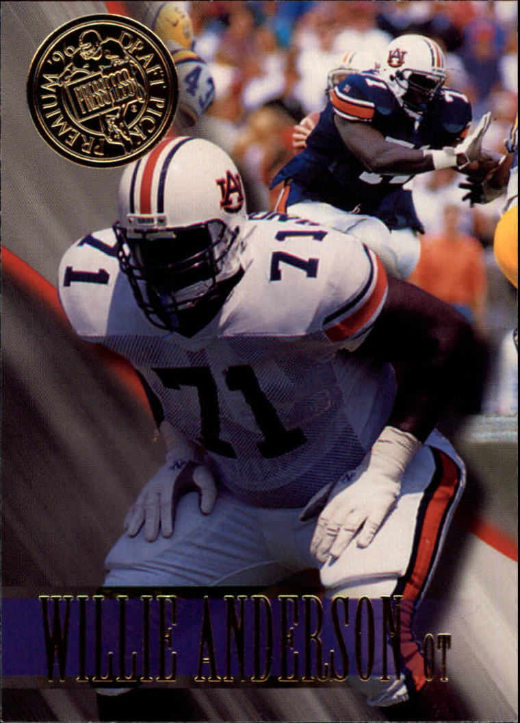 1996 Press Pass #42 Willie Anderson - NM-MT