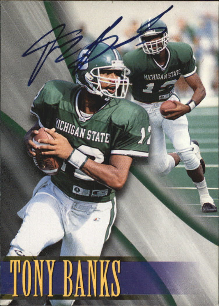 1996 Press Pass Autographs #2 Tony Banks