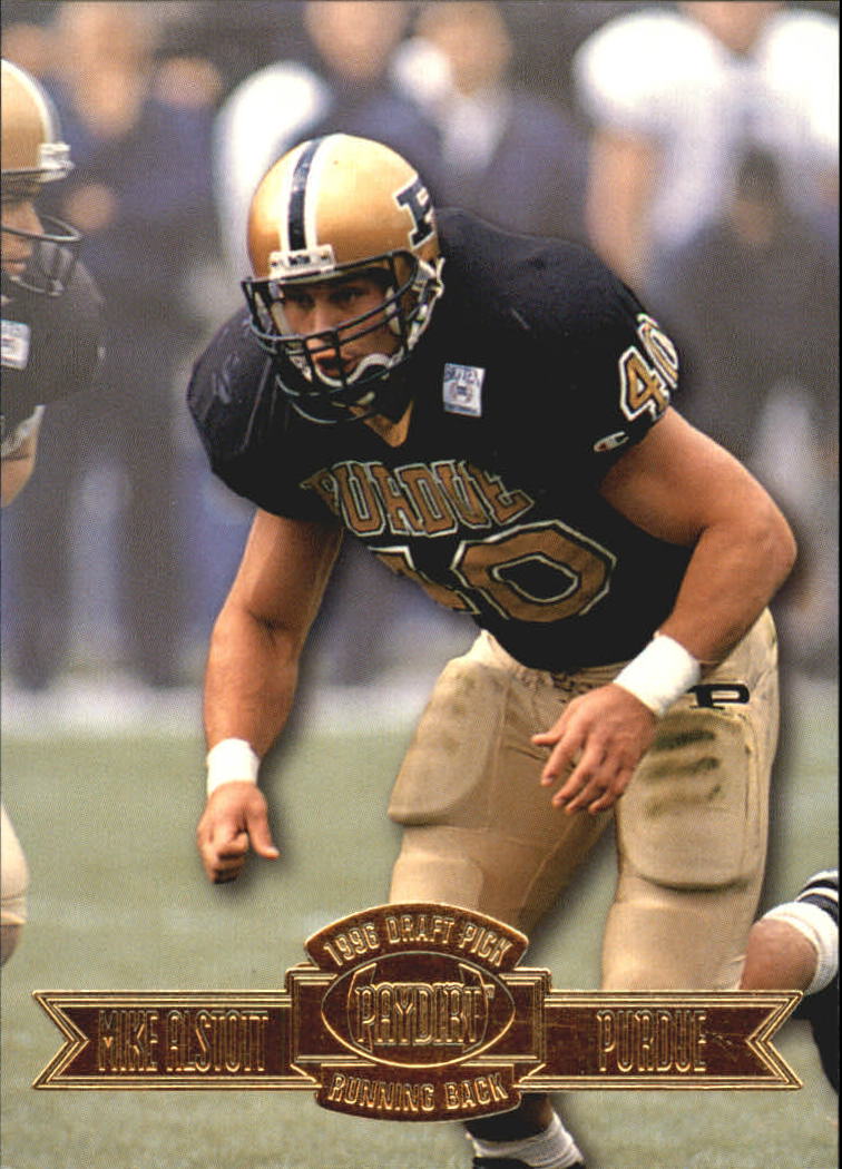 1996 Press Pass Paydirt #58 Mike Alstott - NM-MT