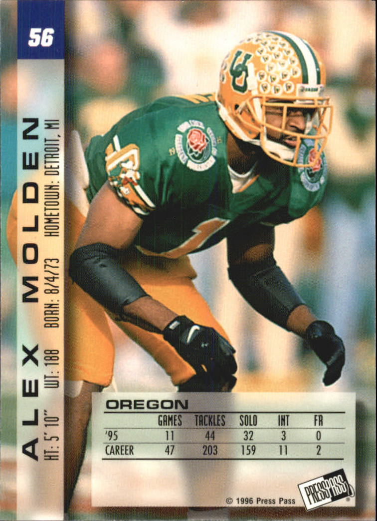 Sports Card Back