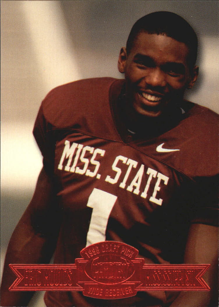 1996 Press Pass Paydirt Red #15 Eric Moulds