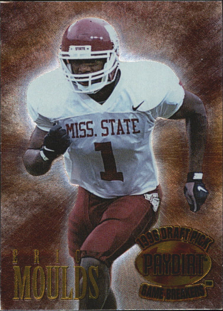 1996 Press Pass Paydirt Game Breakers #GB9 Eric Moulds