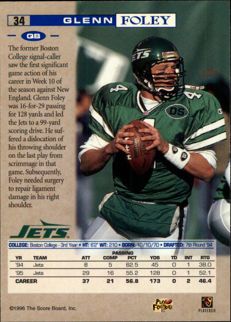 Sports Card Back