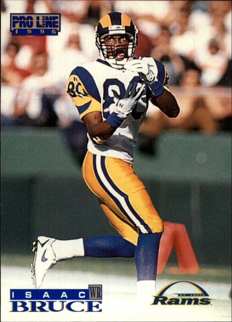1996 Pro Line #131 Isaac Bruce