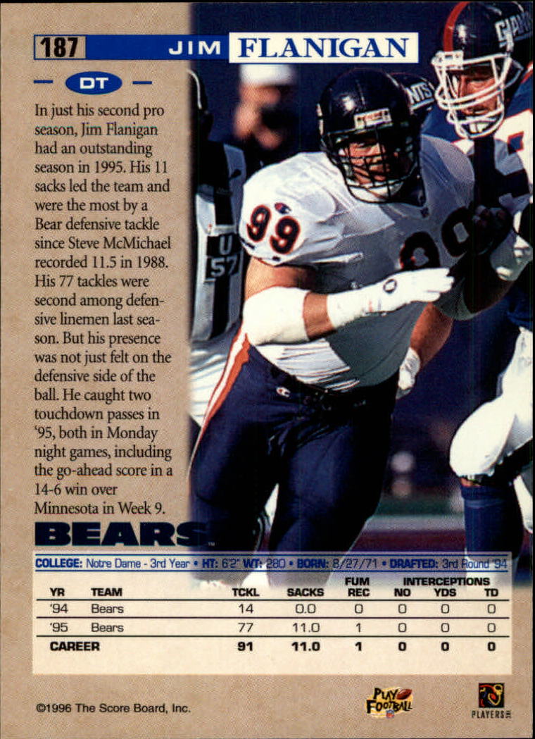 Sports Card Back