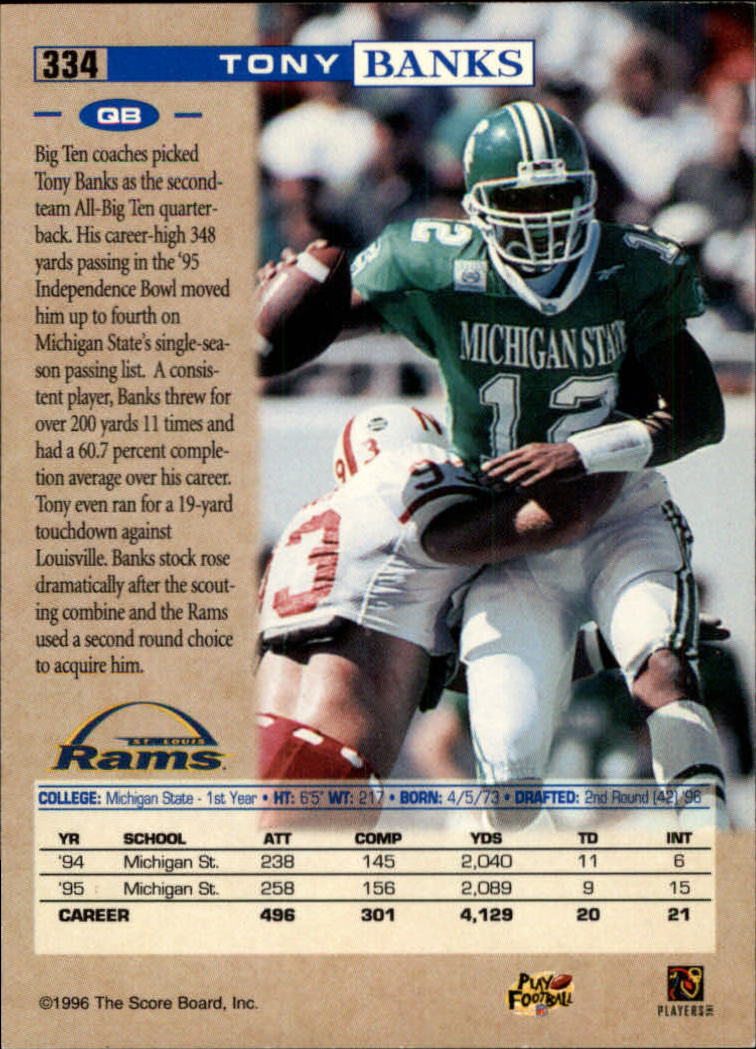 Sports Card Back