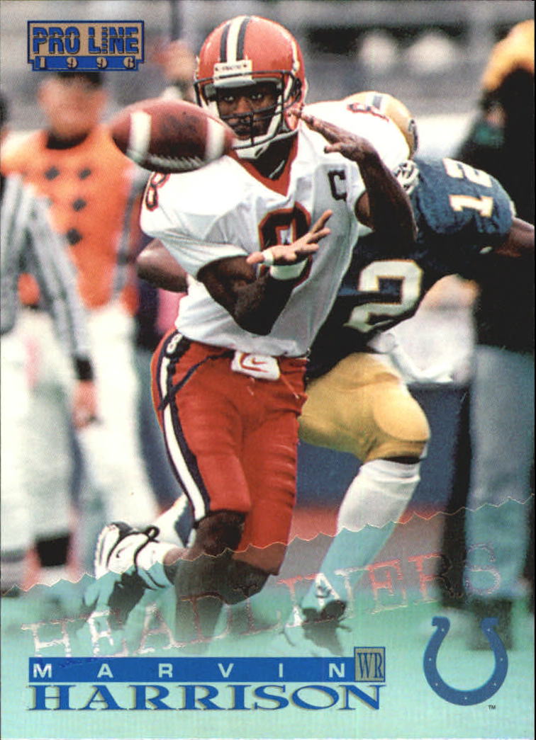 1996 Pro Line Headliners #342 Marvin Harrison