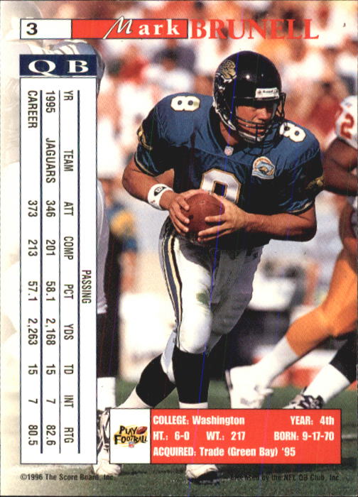 B1648- 1996 Pro Line Intense Fb #S 1-100 + Rookies -du Pick- 15 + Gratis US - Bild 7 von 199