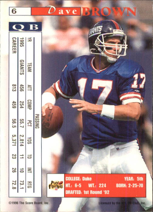 B1648- 1996 Pro Line Intense Fb #S 1-100 + Rookies -du Pick- 15 + Gratis US - Bild 13 von 199