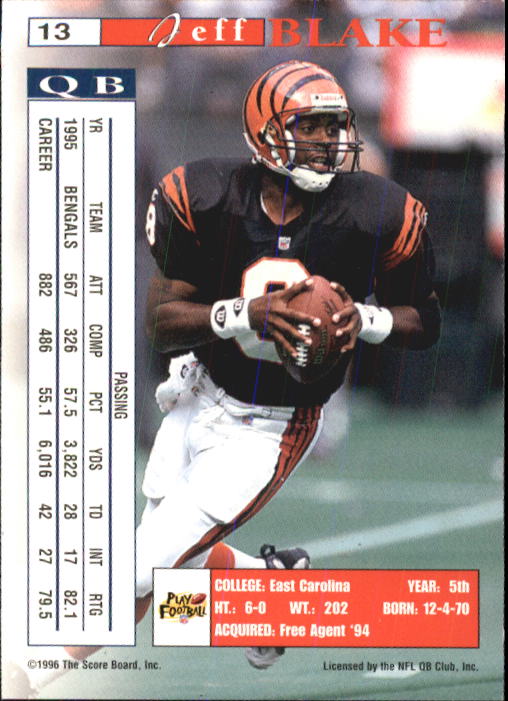 B1648- 1996 Pro Line Intense Fb #S 1-100 + Rookies -du Pick- 15 + Gratis US - Bild 27 von 199