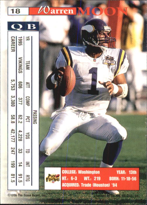 B1648- 1996 Pro Line Intense Fb #S 1-100 + Rookies -du Pick- 15 + Gratis US - Bild 37 von 199