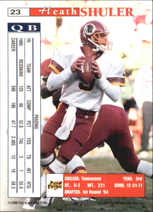 B1648- 1996 Pro Line Intense Fb #S 1-100 + Rookies -du Pick- 15 + Gratis US - Bild 47 von 199