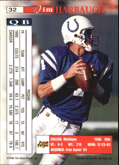 B1648- 1996 Pro Line Intense Fb #S 1-100 + Rookies -du Pick- 15 + Gratis US - Bild 65 von 199