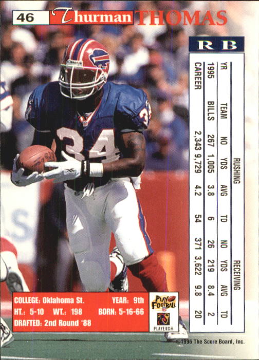 B1648- 1996 Pro Line Intense Fb #S 1-100 + Rookies -du Pick- 15 + Gratis US - Bild 93 von 199