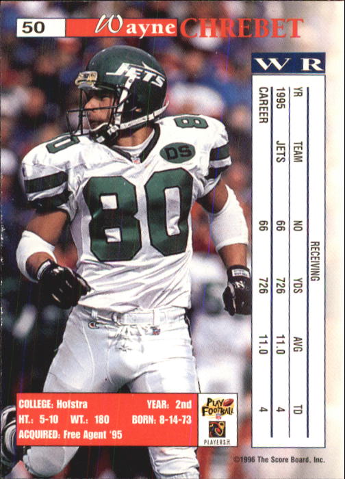 B1648- 1996 Pro Line Intense Fb #S 1-100 + Rookies -du Pick- 15 + Gratis US - Bild 101 von 199