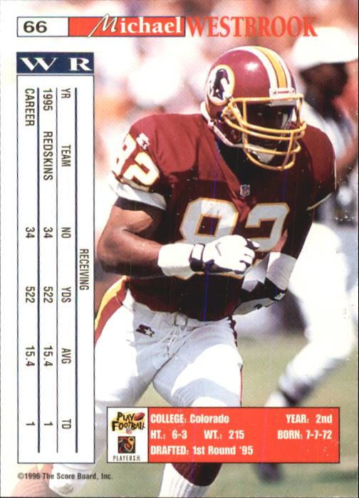 B1648- 1996 Pro Line Intense Fb #S 1-100 + Rookies -du Pick- 15 + Gratis US - Bild 131 von 199
