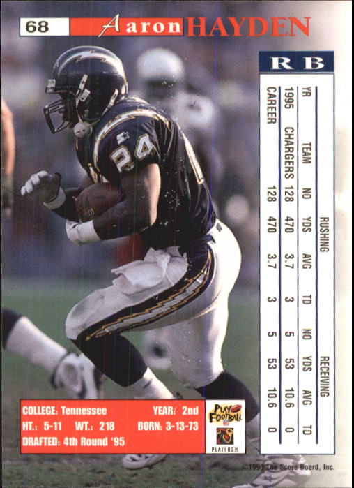 B1648- 1996 Pro Line Intense Fb #S 1-100 + Rookies -du Pick- 15 + Gratis US - Bild 135 von 199